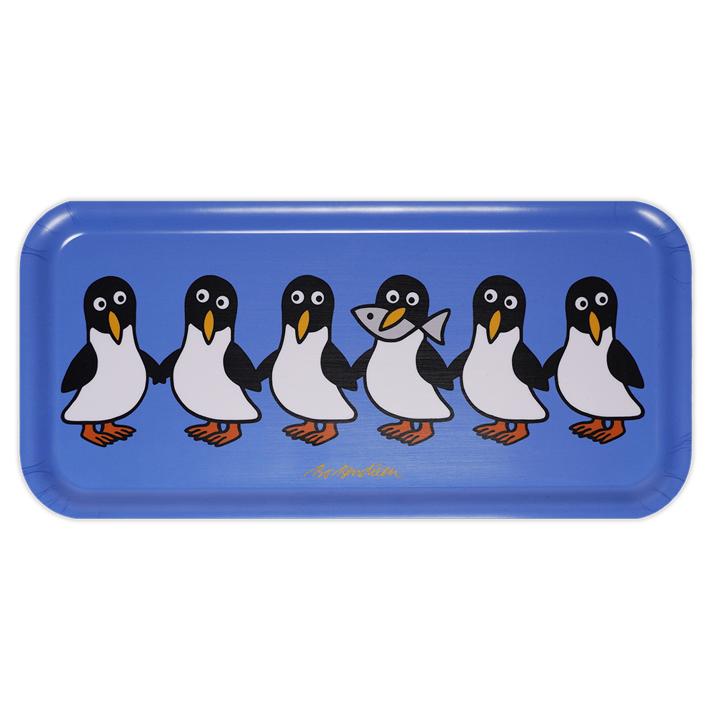 SERVING TRAY PENGUIN 15X32 CM – Bo Bendixen ApS