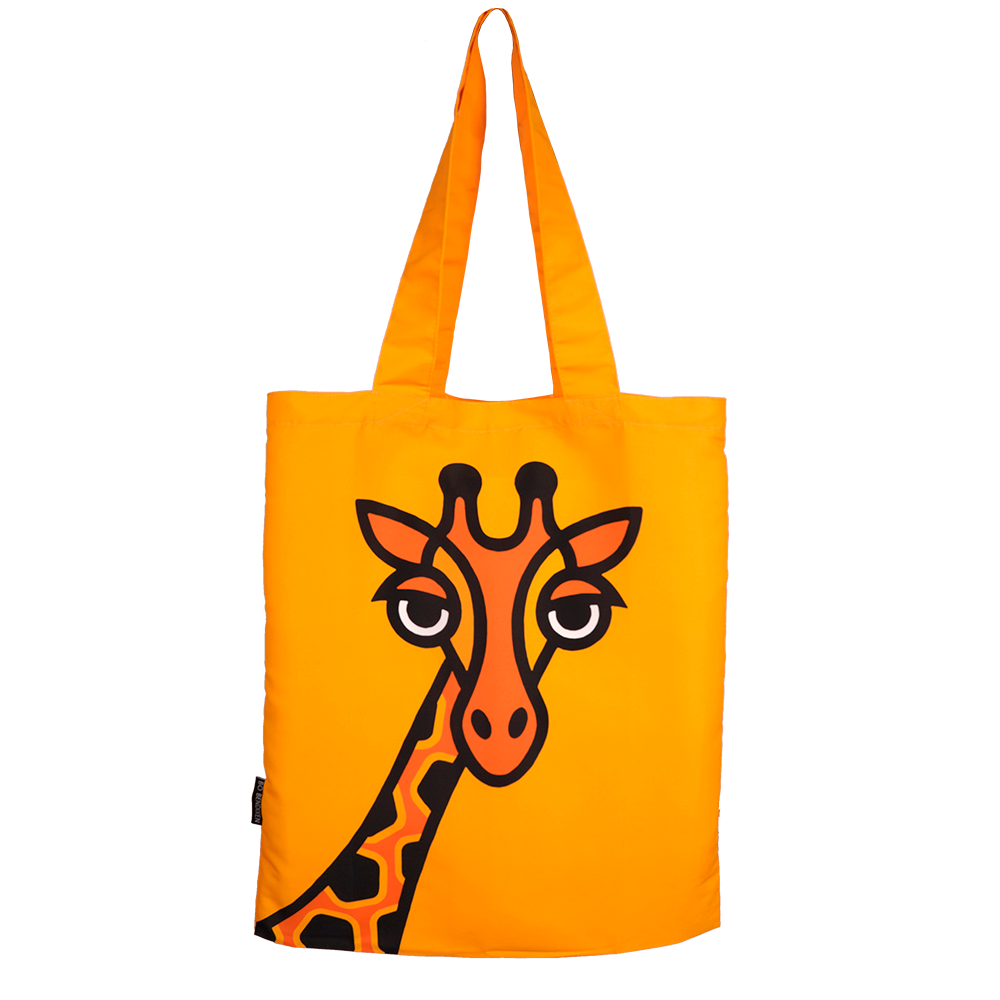 バッグ 90s  ARCHIVE GIRAFFE PVC BOSTON BAG TOTE BAG W POUCH GIRAFFE – Bo Bendixen ApS