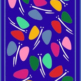 GREETING CARD BUTTERFLIES NAVY