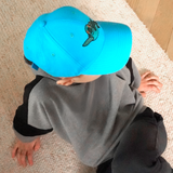 CAP KIDS SEA TURTLE TURQUOISE
