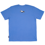 T-SHIRT VOKSEN PINGVIN BLÅ 3