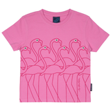 T-SHIRT KIDS FLAMINGO PINK