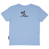 T-SHIRT KIDS PORPOISE LIGHT BLUE