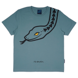 T-SHIRT ADULT SNAKE GREEN