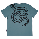 T-SHIRT ADULT SNAKE GREEN