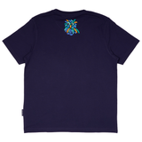 T-SHIRT ADULT FLUFFY OWL NAVY