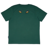 T-SHIRT ADULT WOLF GREEN