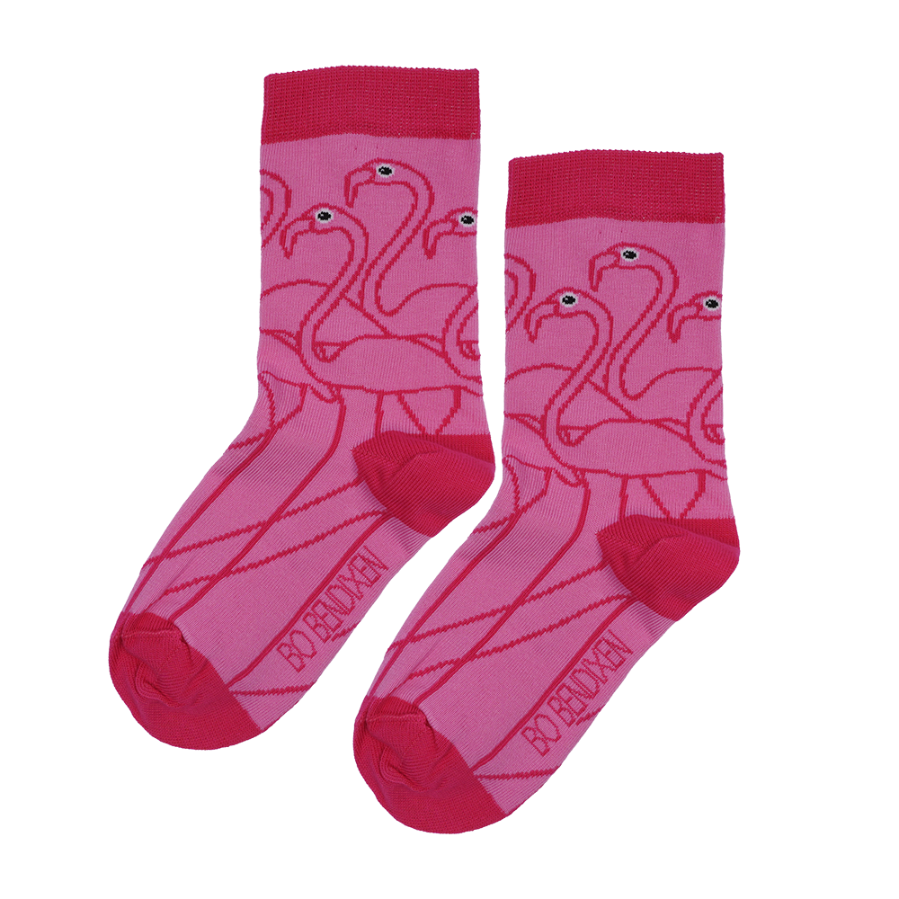 STRØMPER FLAMINGO PINK  2