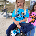 T-SHIRT BØRN HAVODDER BLÅ  3