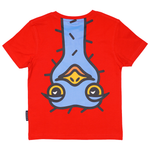 T-SHIRT BØRN STRUDS RØD 2