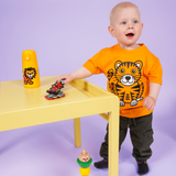 T-SHIRT KIDS TIGER ORANGE