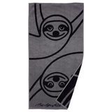 TOWEL LAZY GUY GRAY 50 x 100