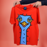 T-SHIRT VOKSEN STRUDS RØD 3