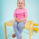 T-SHIRT KIDS FLAMINGO PINK
