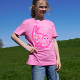 T-SHIRT KIDS SEAL PINK