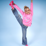 SWEATSHIRT BØRN SÆL PINK