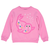 SWEATSHIRT BØRN SÆL PINK
