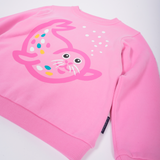 SWEATSHIRT BØRN SÆL PINK