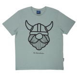 T-SHIRT ADULT BIG BEARD GREEN