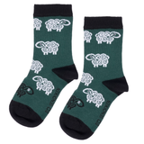 SOCKS BLACK SHEEP GREEN