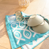 TEA TOWELS GREEN SUSHI 3-PACK