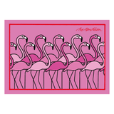 POSTKORT FLAMINGO 1