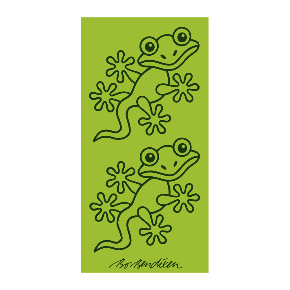 HÅNDKLÆDE GEKKO LIME 50 X 100  1