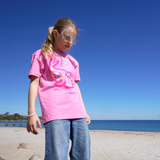 T-SHIRT KIDS SEAL PINK