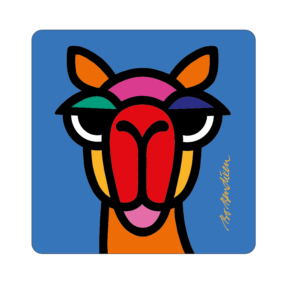 COASTER KAMEL 9X9 CM 1