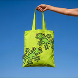 TOTE BAG W POUCH Gecko