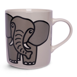 KRUS ELEFANT GRÅ 3