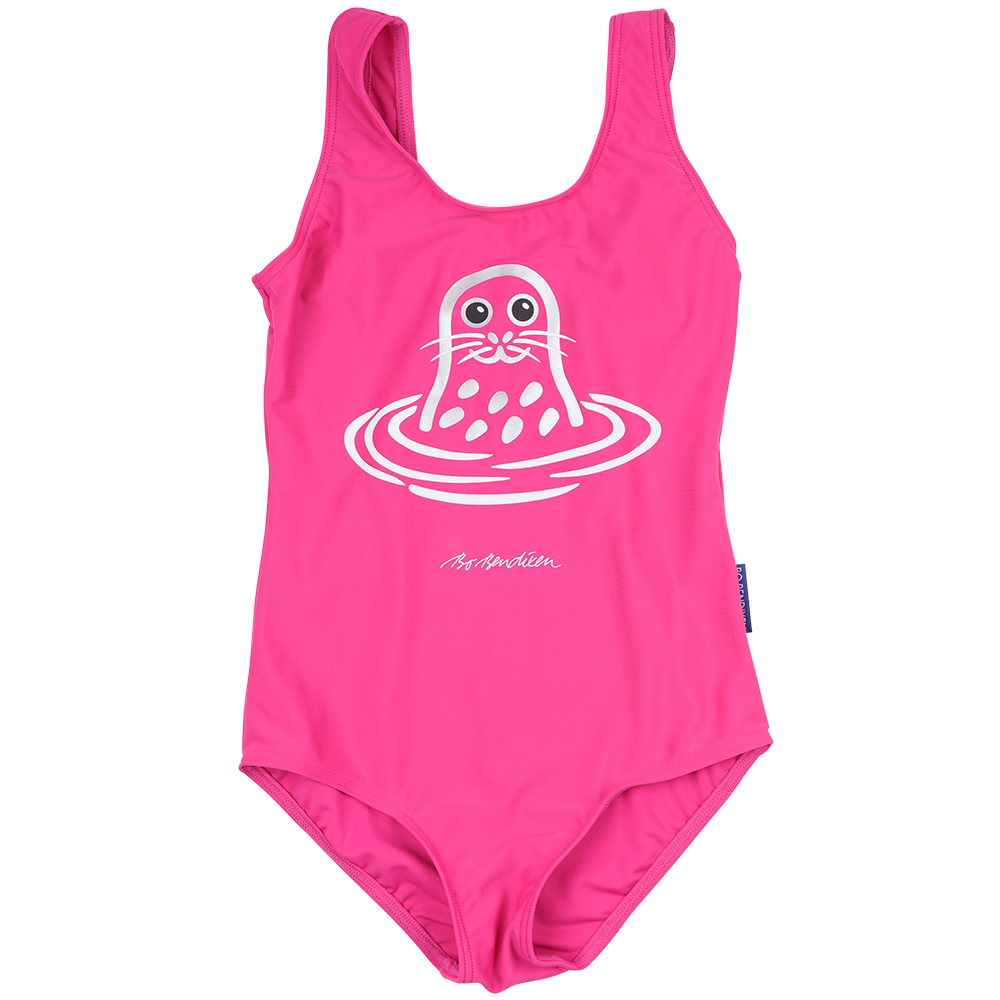 BADEDRAGT BØRN SÆL PINK 1