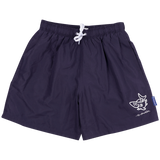 BADESHORTS BØRN SJOV HAJ SORT 1
