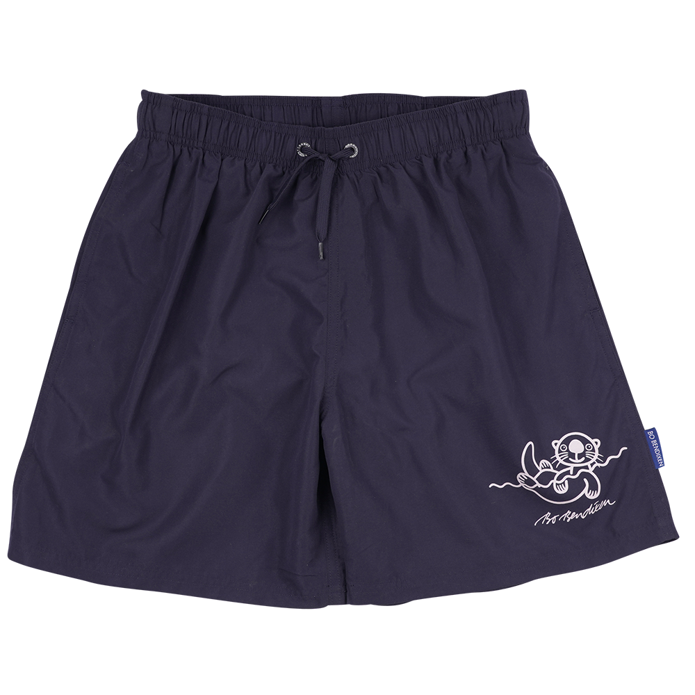 BADESHORTS BØRN HAVODDER SORT 1