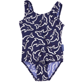 BADEDRAGT BØRN DELFINER NAVY 1