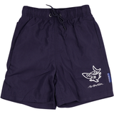 BADESHORTS VOKSEN SJOV HAJ NAVY 1