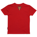 T-SHIRT BØRN GIRAF RØD 2