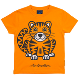 T-SHIRT BØRN TIGER ORANGE 1