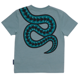 T-SHIRT BØRN SLANGE GRØN 2