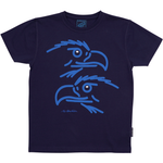 T-SHIRT BØRN 2 ØRNE NAVY 1