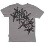 T-SHIRT BØRN KAMÆLEON GRÅ 2