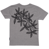 T-SHIRT BØRN KAMÆLEON GRÅ 2