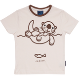 T-SHIRT KIDS SEA OTTER BEIGE