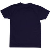 T-SHIRT VOKSEN HVID VIKINGEHOVED NAVY 2
