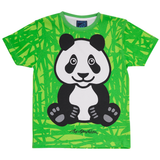 T-SHIRT BØRN PANDA BAMBUS 1