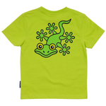 T-SHIRT BØRN GEKKO LIME 2