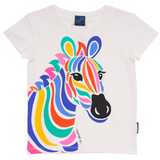 T-SHIRT BØRN SLIM FIT ZEBRA MULTI COLOR  1