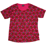 T-SHIRT SLIM FIT MARIEHØNS RØD 1