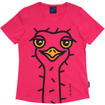 T-SHIRT SLIM FIT STRUDS PINK 1