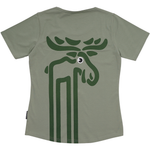 T-SHIRT SLIM FIT ELG GRØN 2